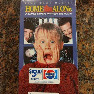 Rare Pepsi Promotion Fox Video Logo VHS 1991 HOME ALONE Original Factory Sealed